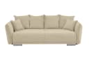 luma-home Big-Sofa mit Bettfunktion und Stauraum Beige Grau Bild 5