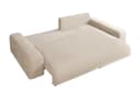 luma-home Ecksofa mit Schlaffunktion und Bettkasten Beige Bild 1