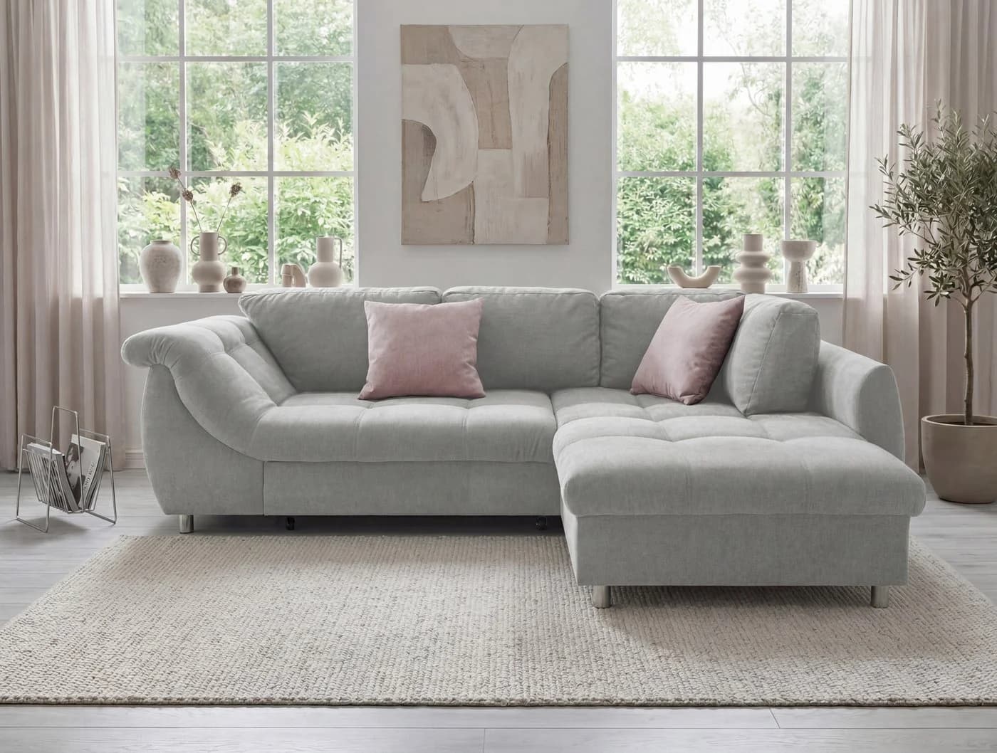 luma-home Ecksofa 17001 mit Bettfunktion - Bild 3
