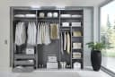luma-home Schwebetürenschrank 22040 Sand Grau Glasfront Spiegel Bild 4