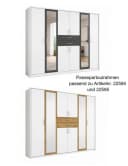 luma-home Passepartoutrahmen Weiß für Kleiderschrank 270 cm Bild 3