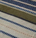 Sandiik Wohndecke Smooth Stripe aus Biobaumwolle Beige Bild 3