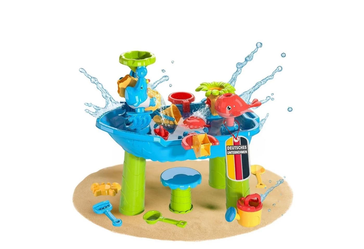Coemo Wasserspieltisch NARIUS S 20-tlg. Sand- und Wasserspieltisch Bunt - Bild 2