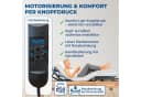 Reha-Schlafwelt AEROBALANCE KF Lattenrost Motorisch Verstellbar 80x200 cm Bild 1