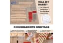 Coemo Lattenrost RUBY 7-Zonen verstellbar Buche/Birke Schichtholz Bild 4