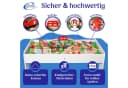 Coemo Spieltisch Weiß mit 90-tlg. Holzeisenbahn Set Bild 2
