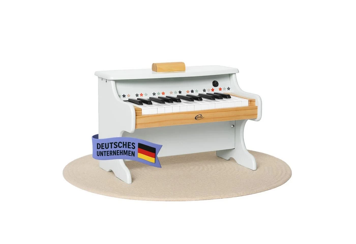 Coemo Kinderklavier Spielzeugklavier Weiß - Bild 2