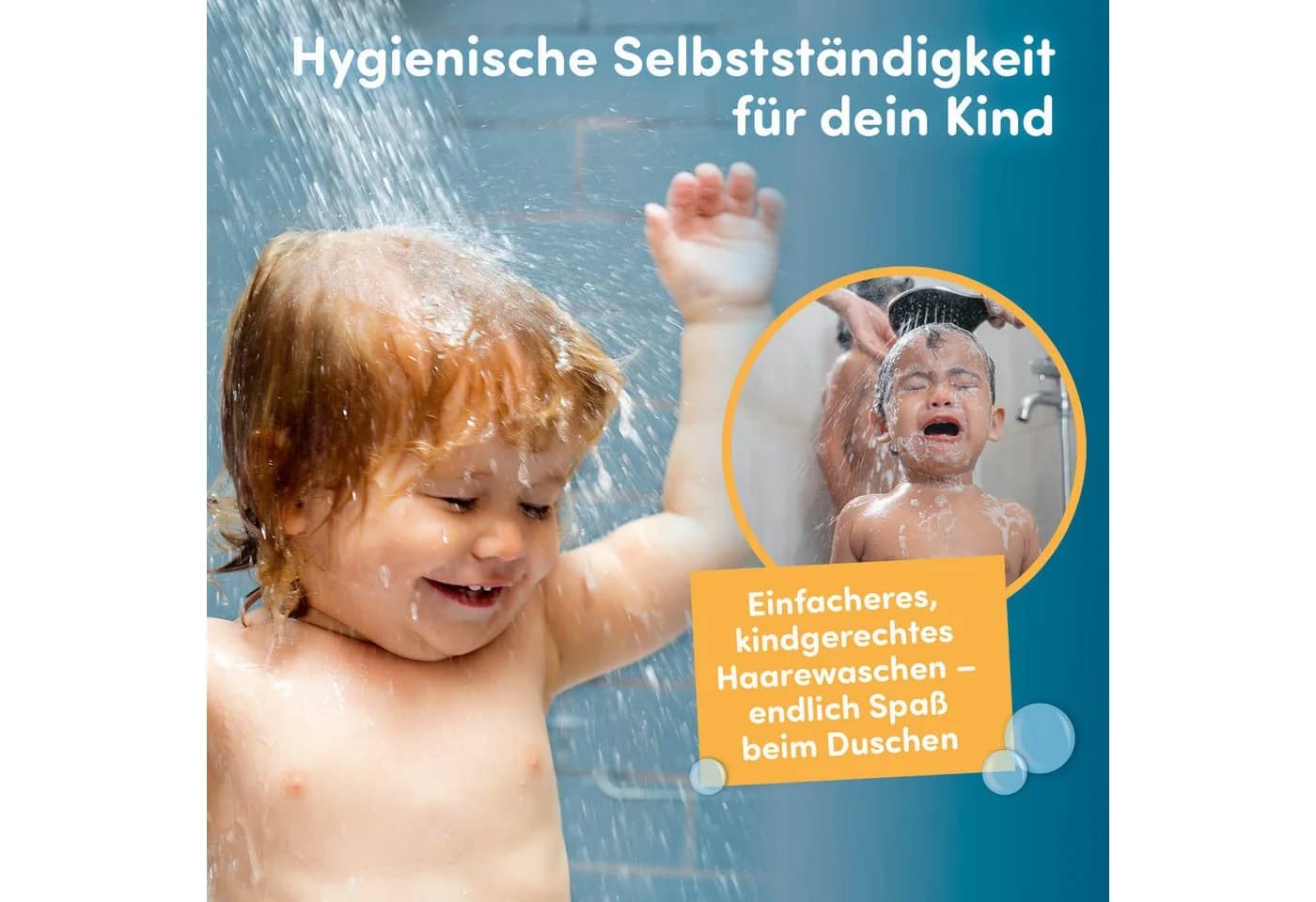 fredis Duscharmatur Kinder-Dusche Weltkarte Motiv