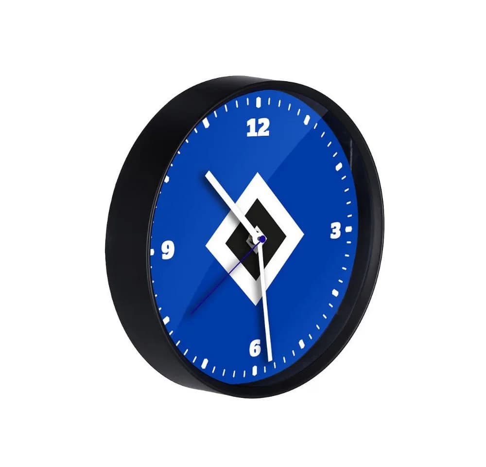VertriebsArena GmbH Wanduhr HSV Raute pur Blau - Bild 2