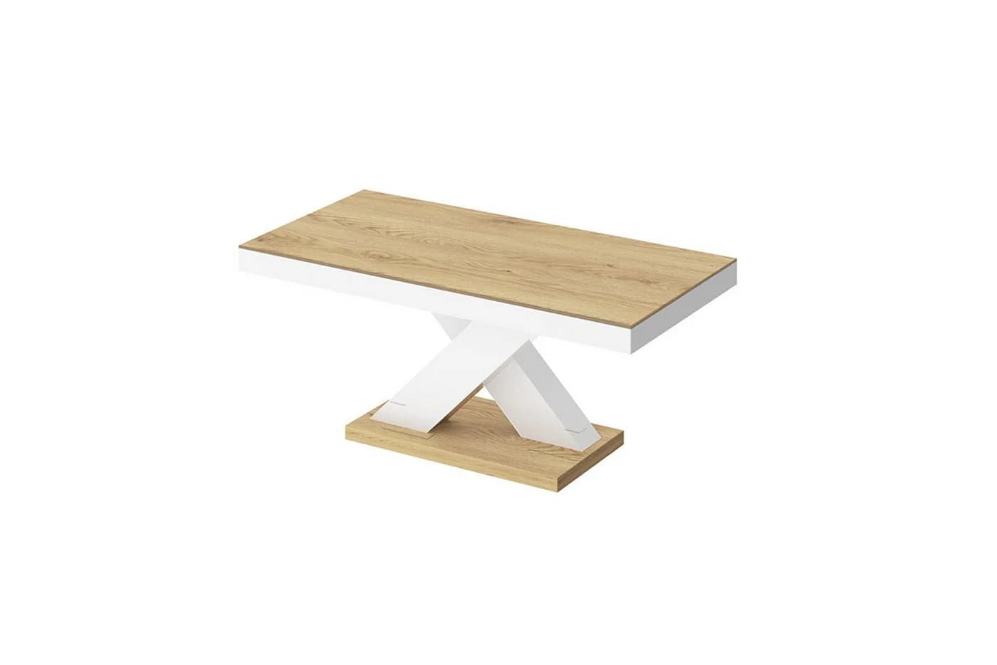 designimpex Couchtisch XLU-888 Weiß Hochglanz - Bild 2