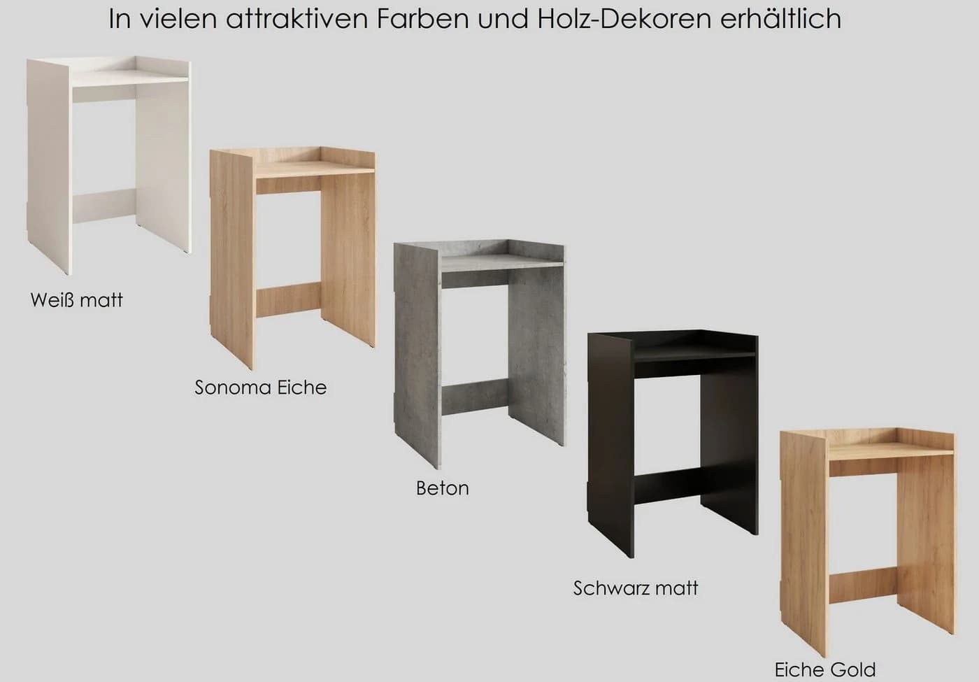 designimpex Waschmaschinenumbauschrank Carl Svensson W-111 - Bild 5