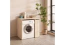 designimpex Waschmaschinenschrank Carl Svensson W-222 Beige Bild 1