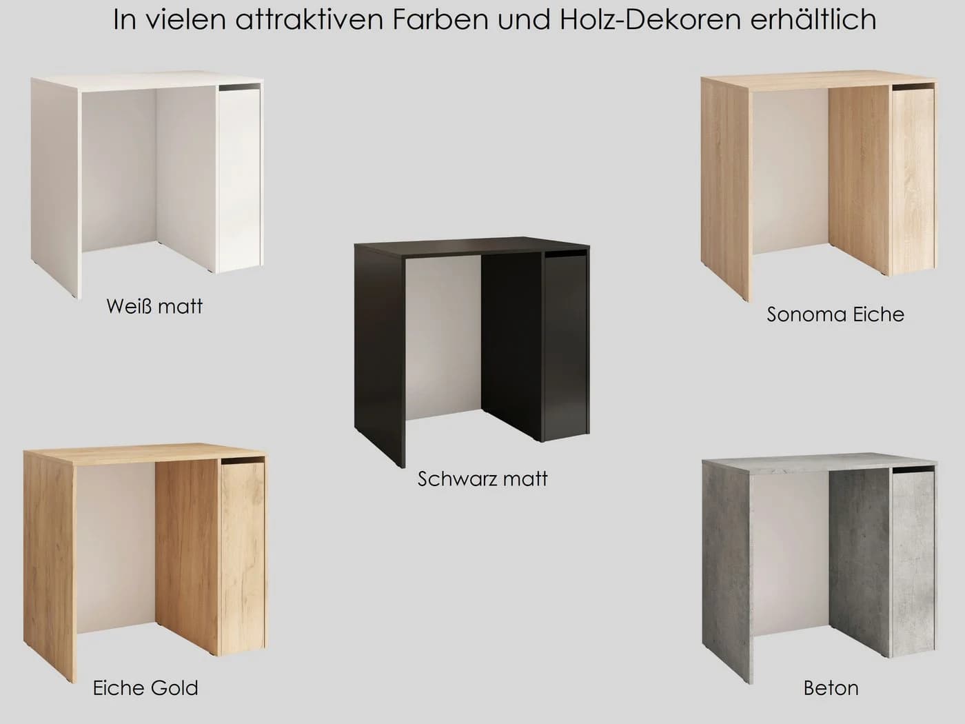 designimpex Waschmaschinenschrank Carl Svensson W-222 Beige - Bild 5