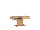 designimpex Couchtisch WM-3 höhenverstellbar mit Schublade Eiche Artisan Bild 2