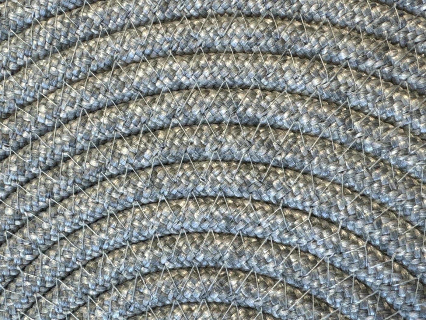 Seyila Home Platzset Jute & Baumwolle Grau Tricolor - Bild 3