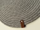 Seyila Home Platzset Jute & Baumwolle Grau Tricolor Bild 4
