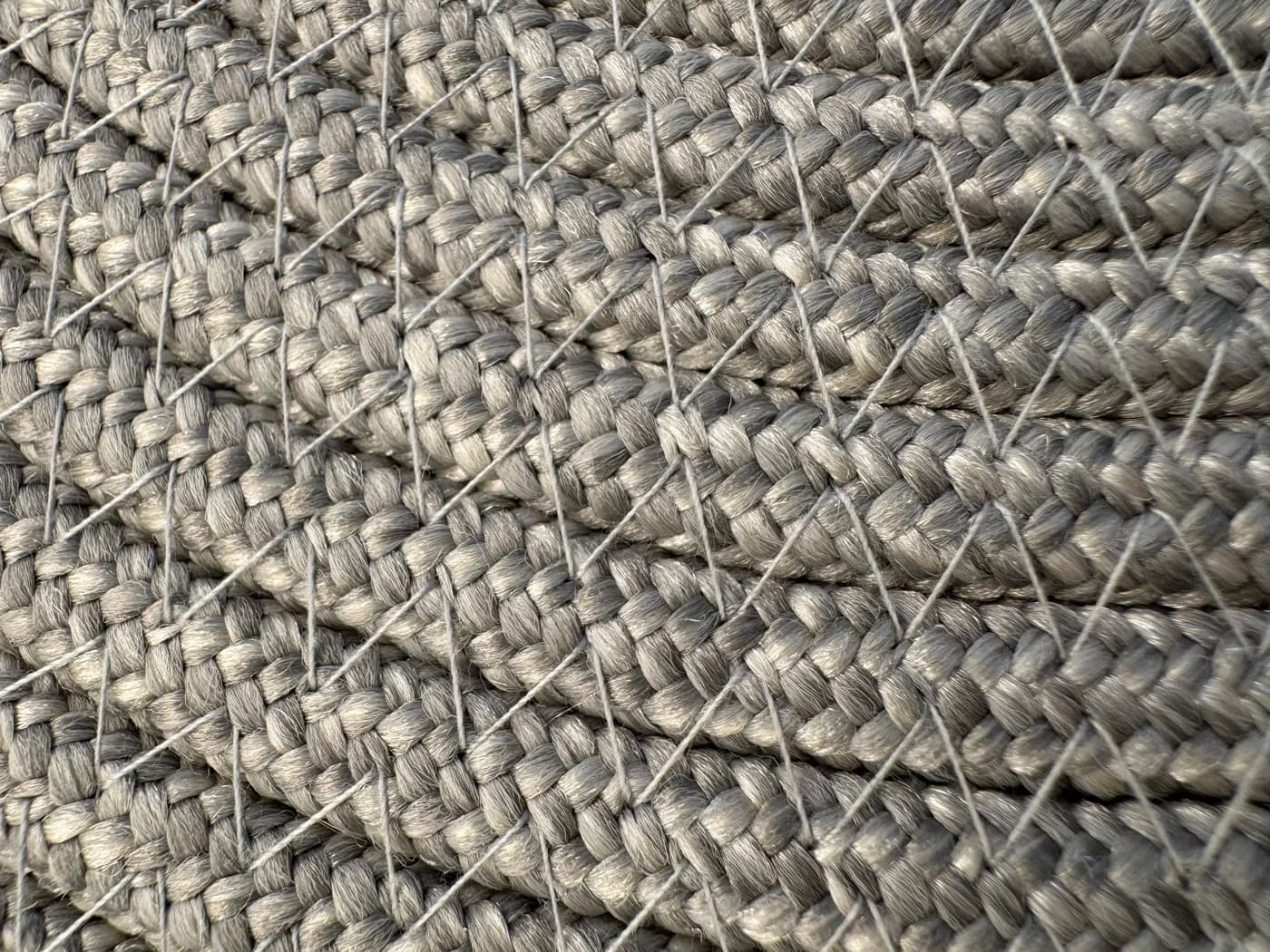 Seyila Home Platzset Jute & Baumwolle Grau Tricolor - Bild 5