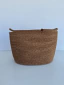 Seyila Home Aufbewahrungskorb Baumwolle und Jute Handmade Bild 2