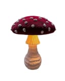 Roomberry LED Tischleuchte Fliegenpilzlampe Dimmbar USB Rot-Weiß Bild 2