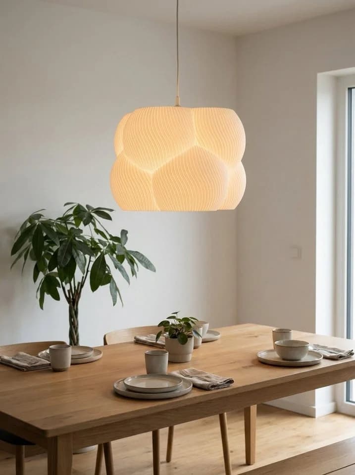 Roomberry Bubble Lampenschirm für E27 Lampenfassungen LED Pendelleuchte - Bild 1