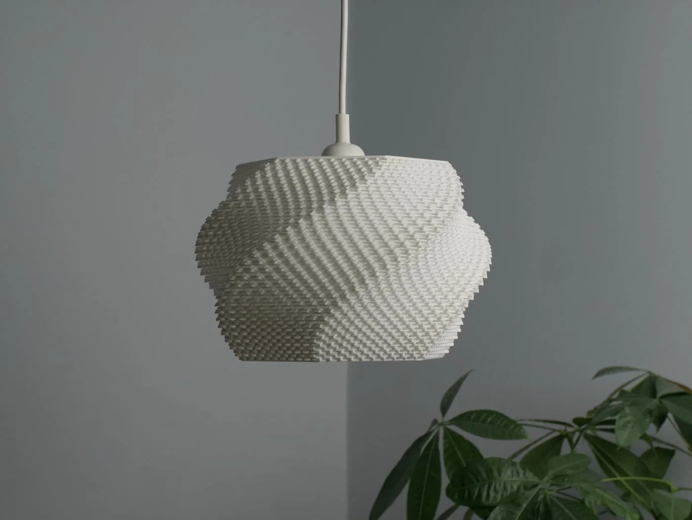 Roomberry Wavy Lampenschirm für Pendelleuchten E27 Lampenfassung - Bild 3