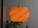 Roomberry Wavy Lampenschirm E27 Orange PLA Bild 2