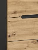 Inn.Furn Garderoben-Set Cooper Artisan Eiche Basalt Grau Soft-Close Bild 3