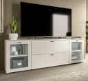 Inn.Furn Lowboard Dante Weiß Modernes Design Bild 1