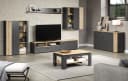 Furn.Design Wandregal Avila Grau Eiche Dekor Melamin Bild 5