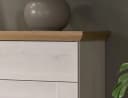 Inn.Furn Sideboard Mirano Weiß Landhausstil Bild 3