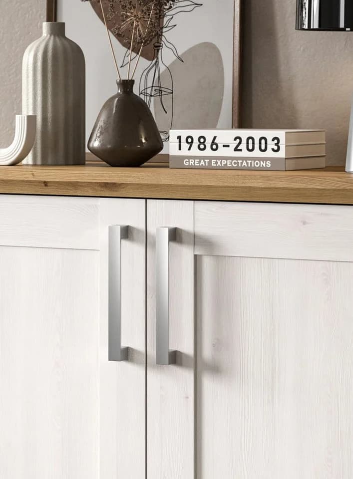 Inn.Furn Sideboard Mirano Weiß Landhausstil - Bild 4