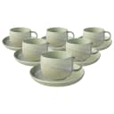 like. by Villeroy & Boch Espressotassen Set 6-tlg. Grün Porzellan Bild 1