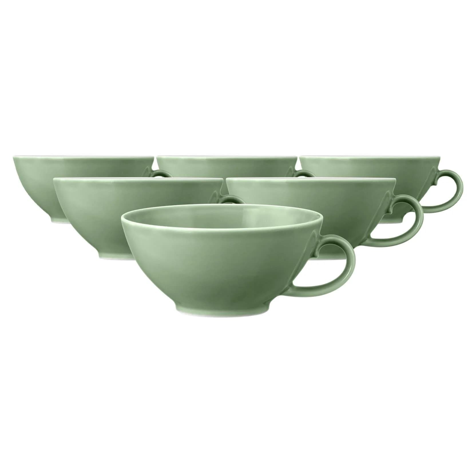 Seltmann Weiden Teetassen Beat Color Glaze 140 ml 6er Set Bunt