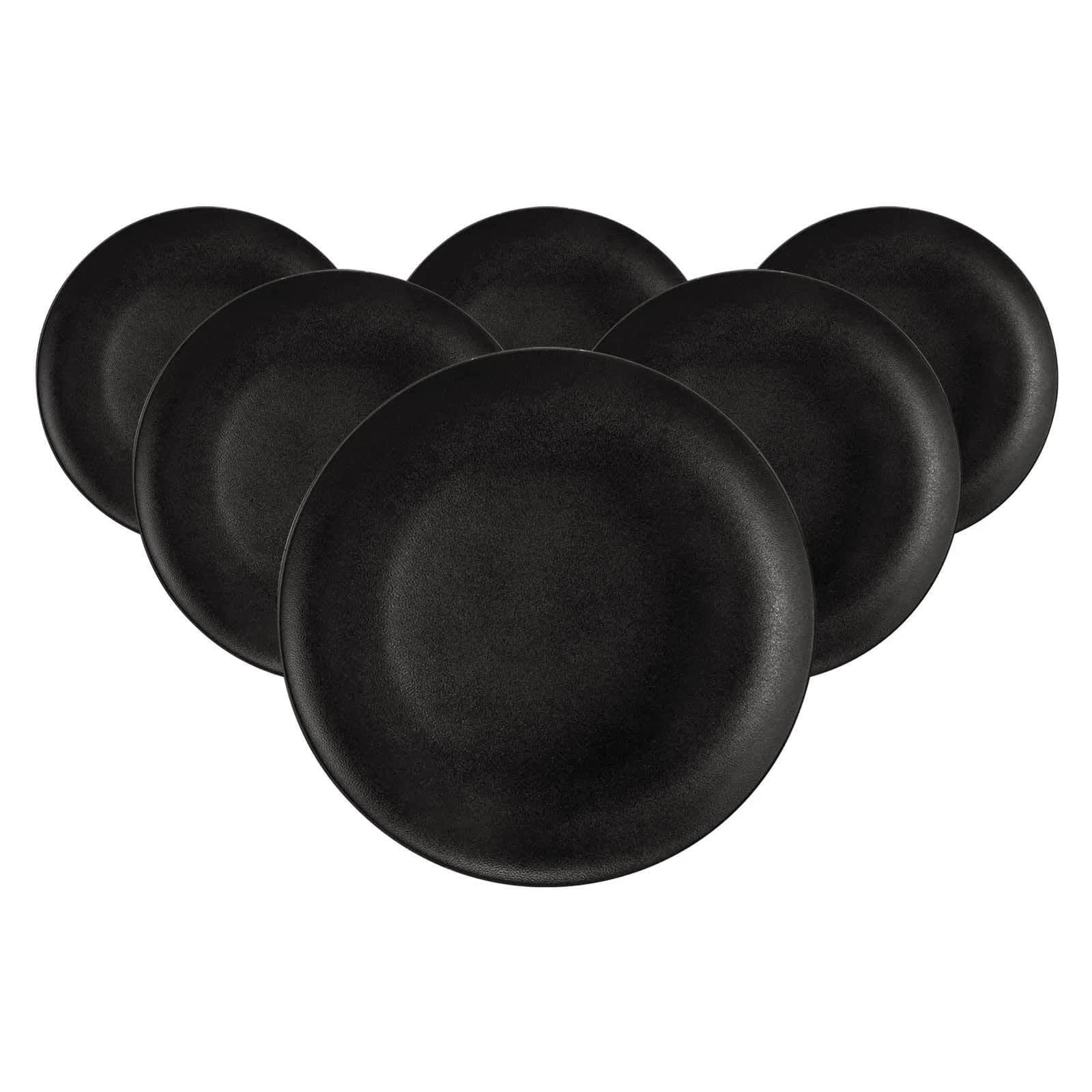 Seltmann Weiden Frühstücksteller Liberty Velvet Black 6er Set - Bild 2