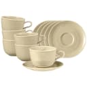 Seltmann Weiden Milchkaffeetassen Terra 12-tlg. Sandbeige Porzellan Bild 2