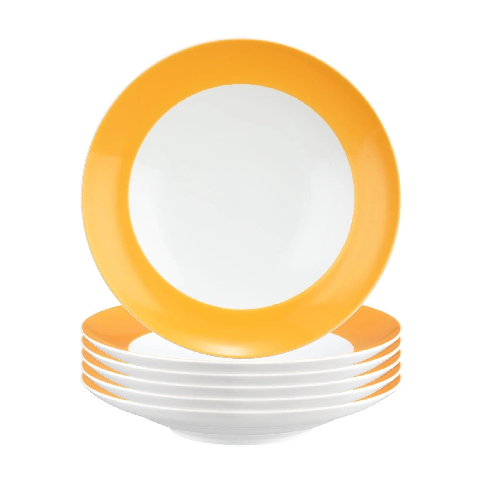 Seltmann Weiden Liberty Pure Colors Suppenteller 23,5 cm 6er Set