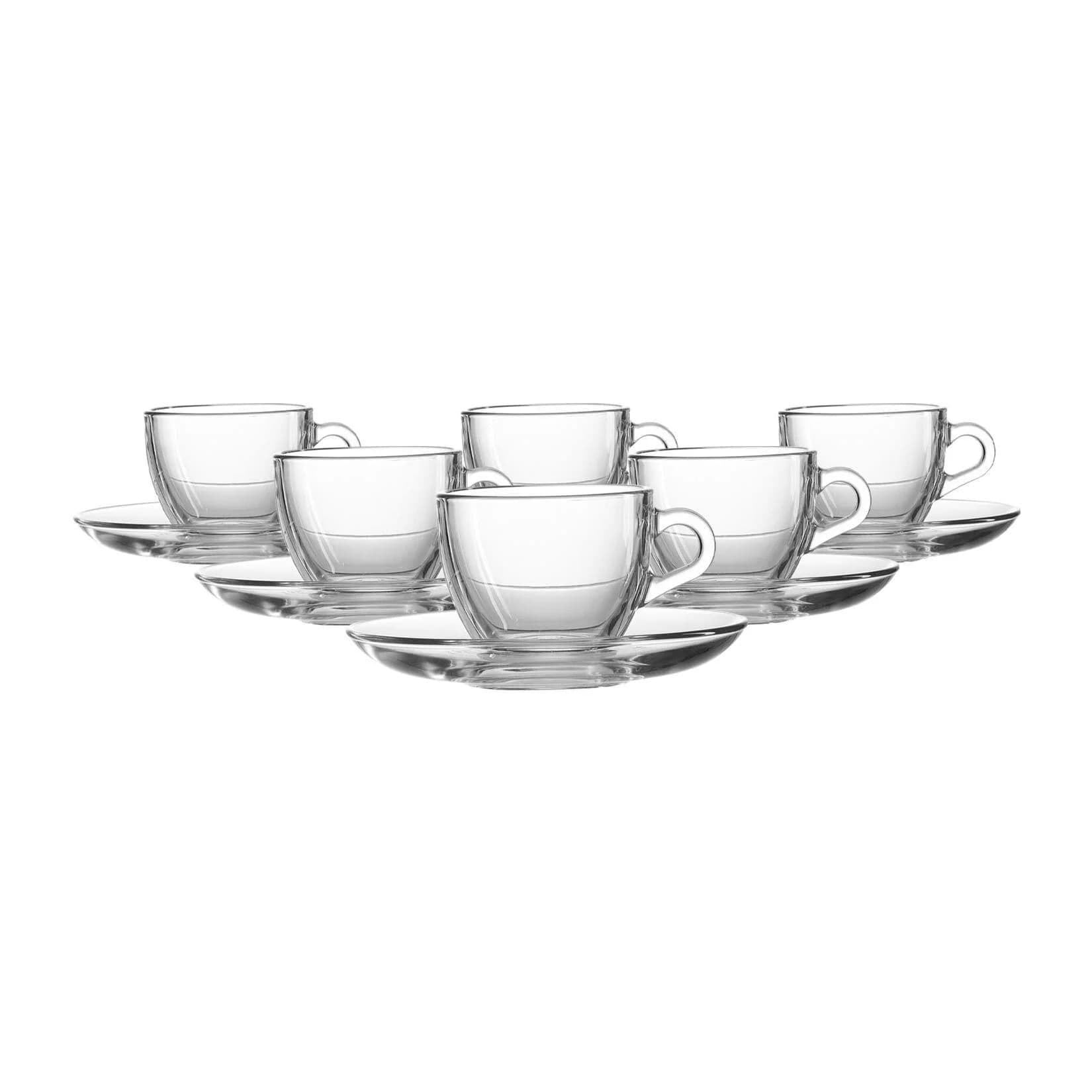 Ritzenhoff & Breker Espresso-Set Barista 12-teilig Glas Transparent