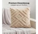 LIVINA HOME Kissenbezug Premium Kissenbezüge, Dekokissen Couchkissen Sofakissen, Kissenhülle, (2 Stück), Kuschelkissen Zierkissen, Kissen Bezug Set, Weihnachten, Geschenk Bild 1