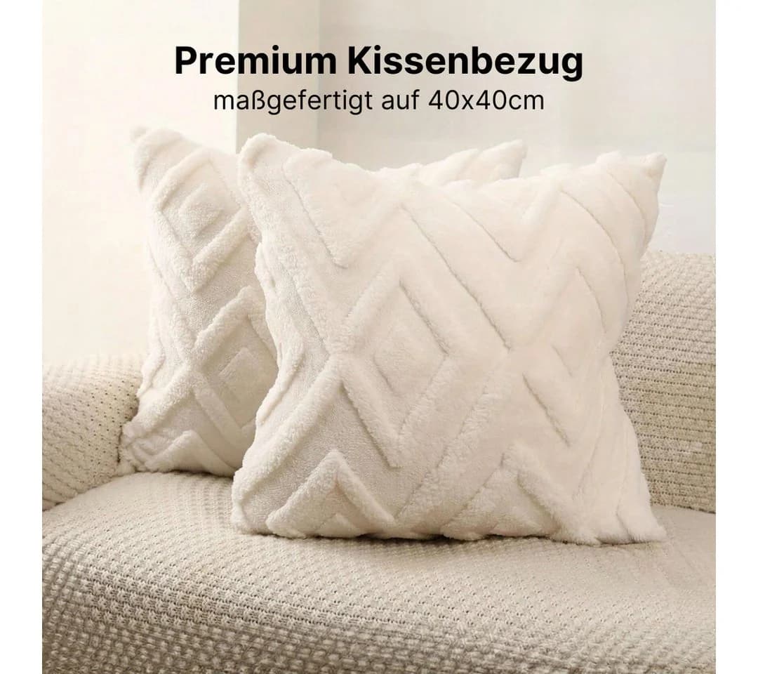 LIVINA HOME Kissenbezug Premium Kissenbezüge Dekokissen Couchkissen Sofakissen