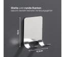LIVINA HOME Wandhaken Edelstahl Selbstklebend Silber/Schwarz Bild 5
