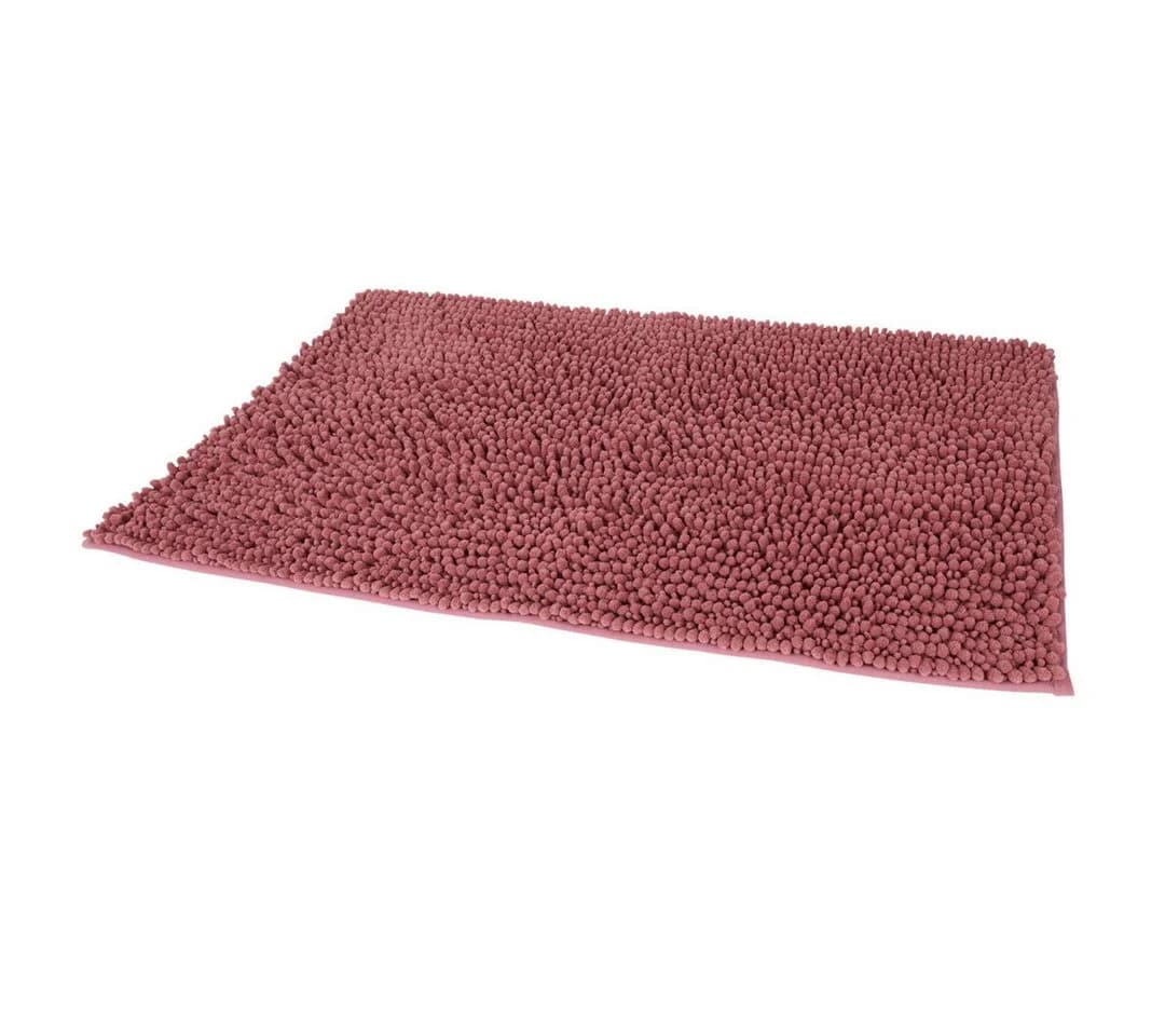 LIVINA HOME Badematte Rosa Chenille Rutschfest 50x80 cm - Bild 2