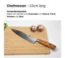 LIVINA HOME Damastmesser Chefmesser 67 Lagen Damaststahl Echtholzgriff Bild 4