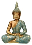 Figuren Shop GmbH Buddha Figur Mint Grün Klein Deko Bild 2