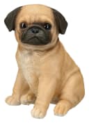 Figuren Shop GmbH Mops Figur Deko Sammlerfigur Hund Skulptur 17 cm Bild 2