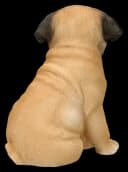 Figuren Shop GmbH Mops Figur Deko Sammlerfigur Hund Skulptur 17 cm Bild 5