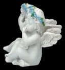 Figuren Shop GmbH Engel Figur Set – Drei Putten Statue „Nichts Böses“ Dekofigur 6.5 cm Bild 5