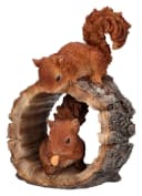 Figuren Shop GmbH Spielende Eichhörnchen Gartenfigur Kunststein Bild 2