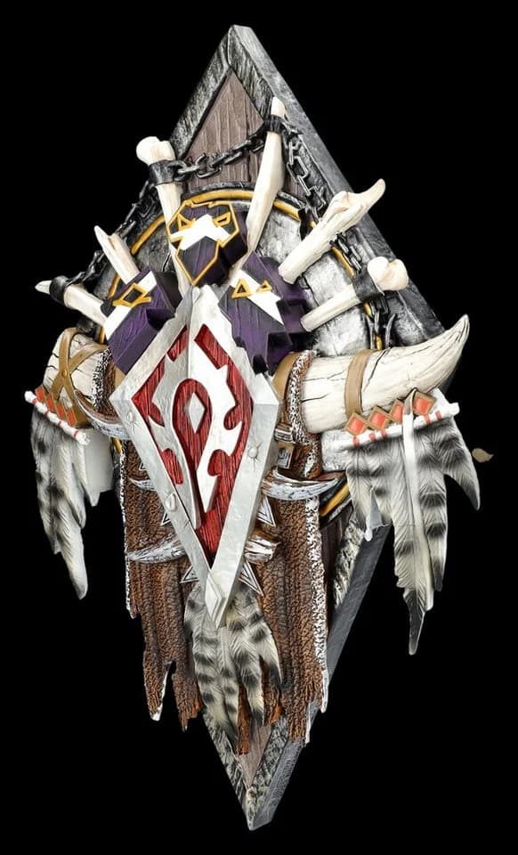 Nemesis Now Horde Wandschild Warcraft Deko Relief 30 cm - Bild 3