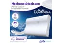 Träumegut24 OnlyDreams Nackenstützkissen Memoryschaum Aloe Vera Bezug Weiß Bild 1