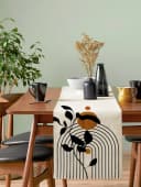 LIVINA HOME Tischläufer Premium Polyester Leinenoptik abwaschbar Bild 4